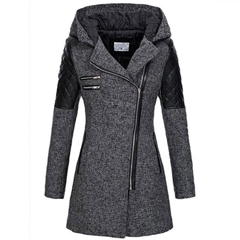 Rosalia - Elegant winter coat with hood