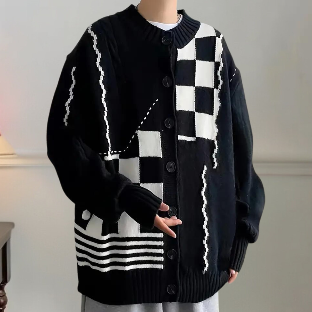 Keion - Men's Knitted Vest with Timeless Design