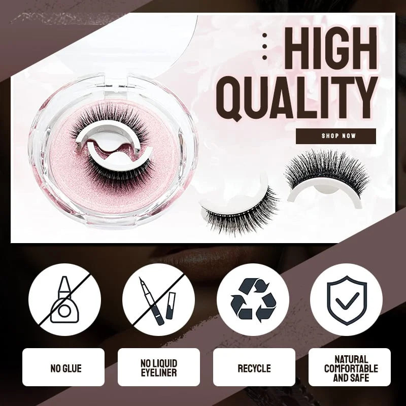 1+1 FREE | Reusable Self-Adhesive Eyelashes™ - Effortlessly Beautiful Eyelashes!