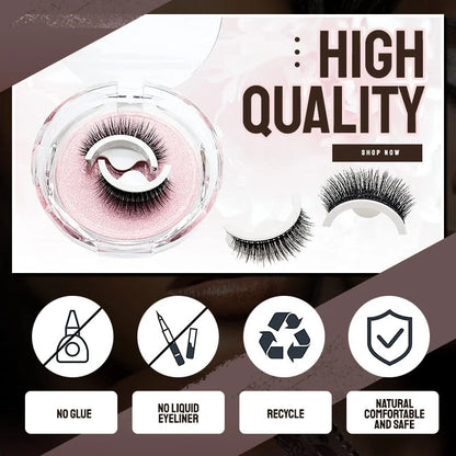 1+1 FREE | Reusable Self-Adhesive Eyelashes™ - Effortlessly Beautiful Eyelashes!