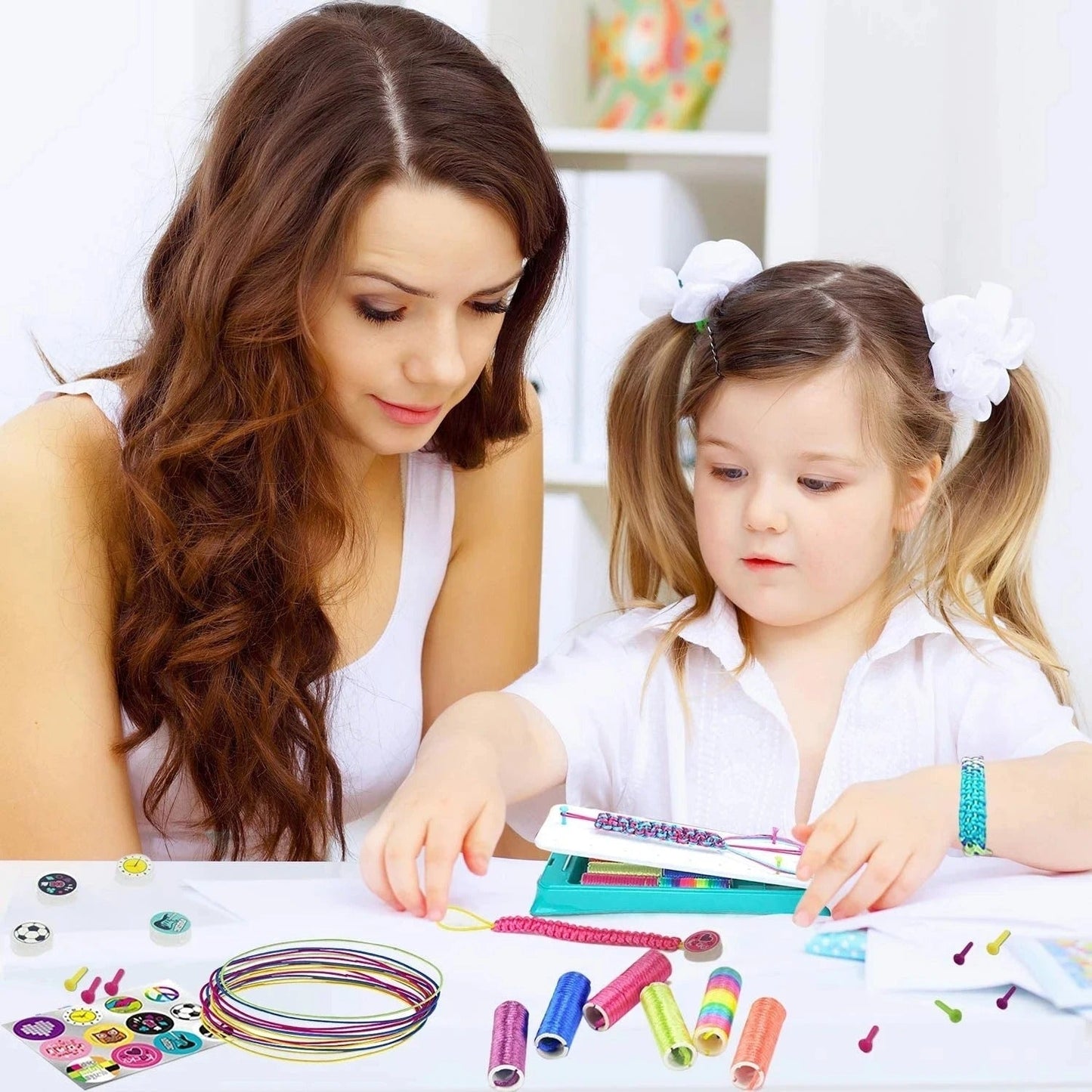 RainbowWeave™ - Colorful Braided Bracelet Set