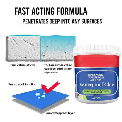 1+1 FREE | Waterproof Crack Sealer™ Perfect Adhesion, Even When Wet!