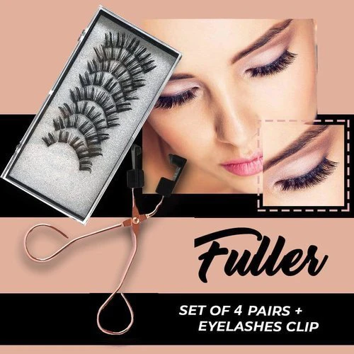 1+1 Free | QuickLash™ - Beautiful makeup Reusable magnetic eyelash set