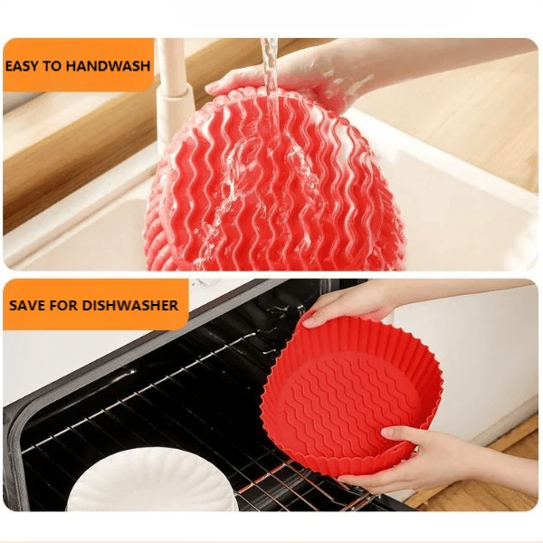 1+1 FREE | BakeEase™ Silicone baking tray for the air fryer