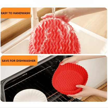 1+1 FREE | BakeEase™ Silicone baking tray for the air fryer