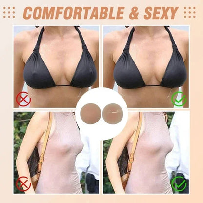 Seamless Nipple Covers™ - Perfect hold, invisible and confident in seconds!