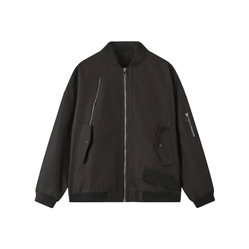 Ashleiy - American High Street Autumn Baseball Jacket