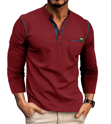 Emeterio - Men's cotton pullover fashion