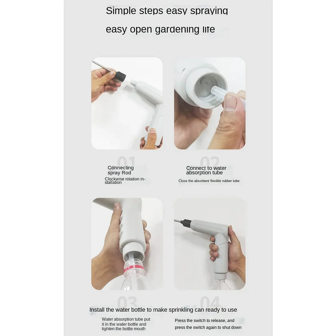 Cordless Nano Spray Gun™ - Efficient Watering And Cleaning