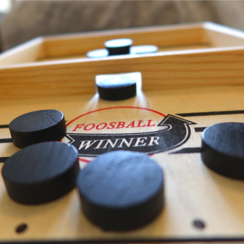 FoosballPuck™ - Hours Of Fun For The Whole Family!