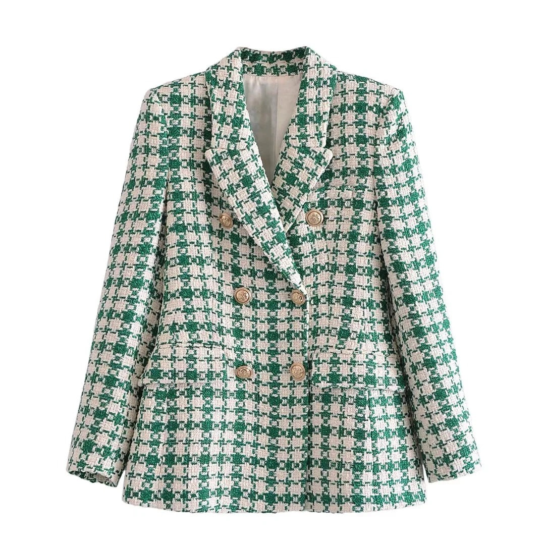 Lina - Luxury blazer with pockets and button fastening