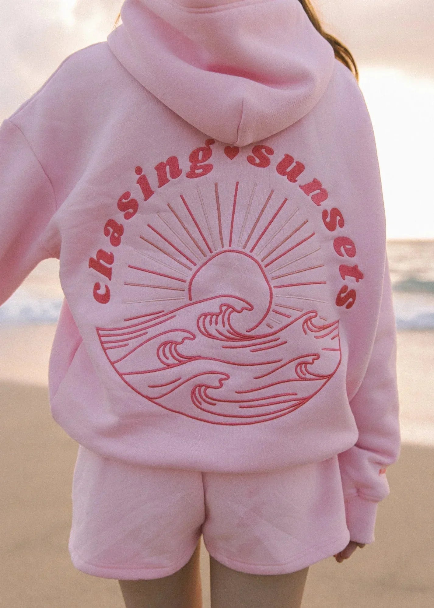 1+1 FREE | Sunset Wave Hoodie™ Vibrant Sunset Design