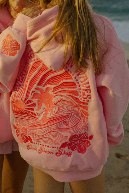 1+1 FREE | Sunset Wave Hoodie™ Vibrant Sunset Design