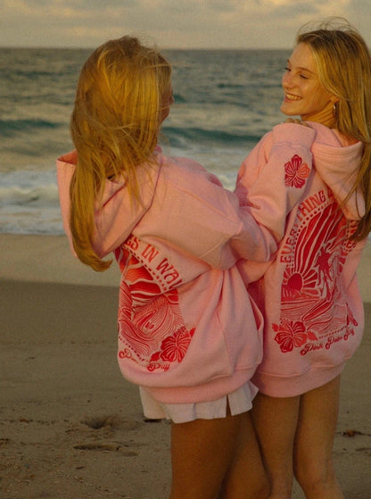 1+1 FREE | Sunset Wave Hoodie™ Vibrant Sunset Design