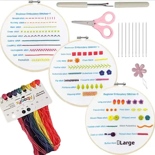 Threadly™ - Easy Starter Cross Stitch Kit