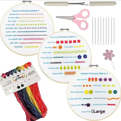 Threadly™ - Easy Starter Cross Stitch Kit