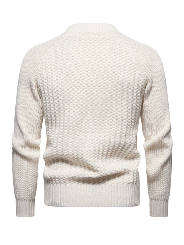 Lyndl - Men's Comfortable Jacquard Sweater