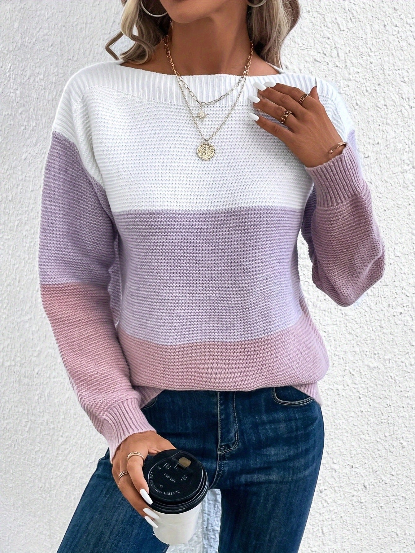 Sara - Fine knit ladies' jumper