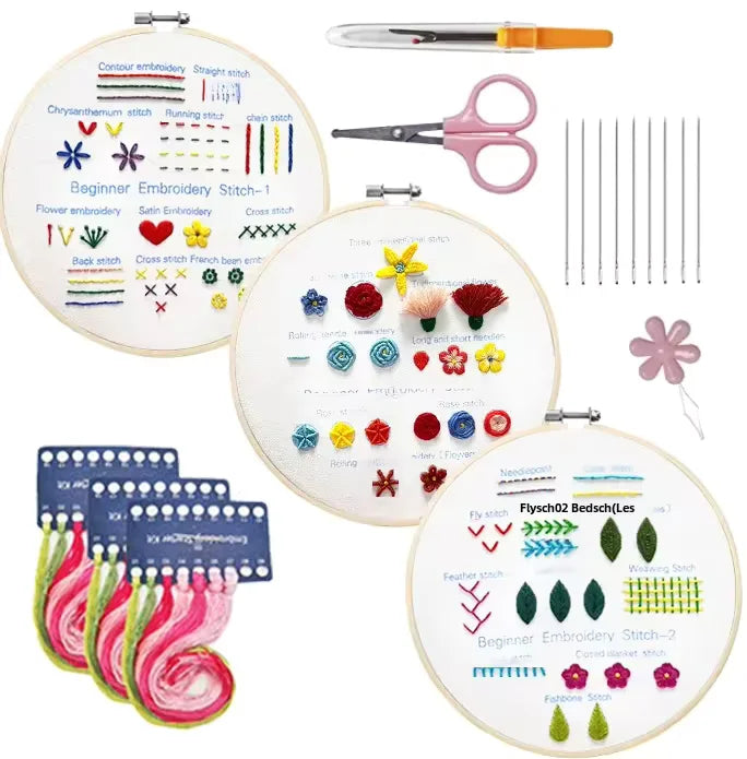 Threadly™ - Easy Starter Cross Stitch Kit