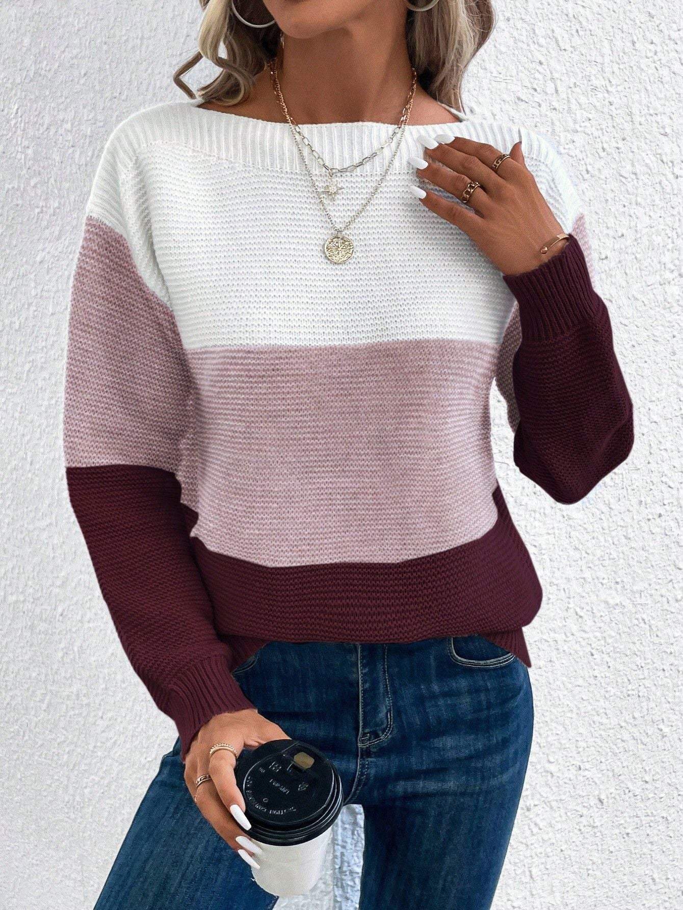 Sara - Fine knit ladies' jumper