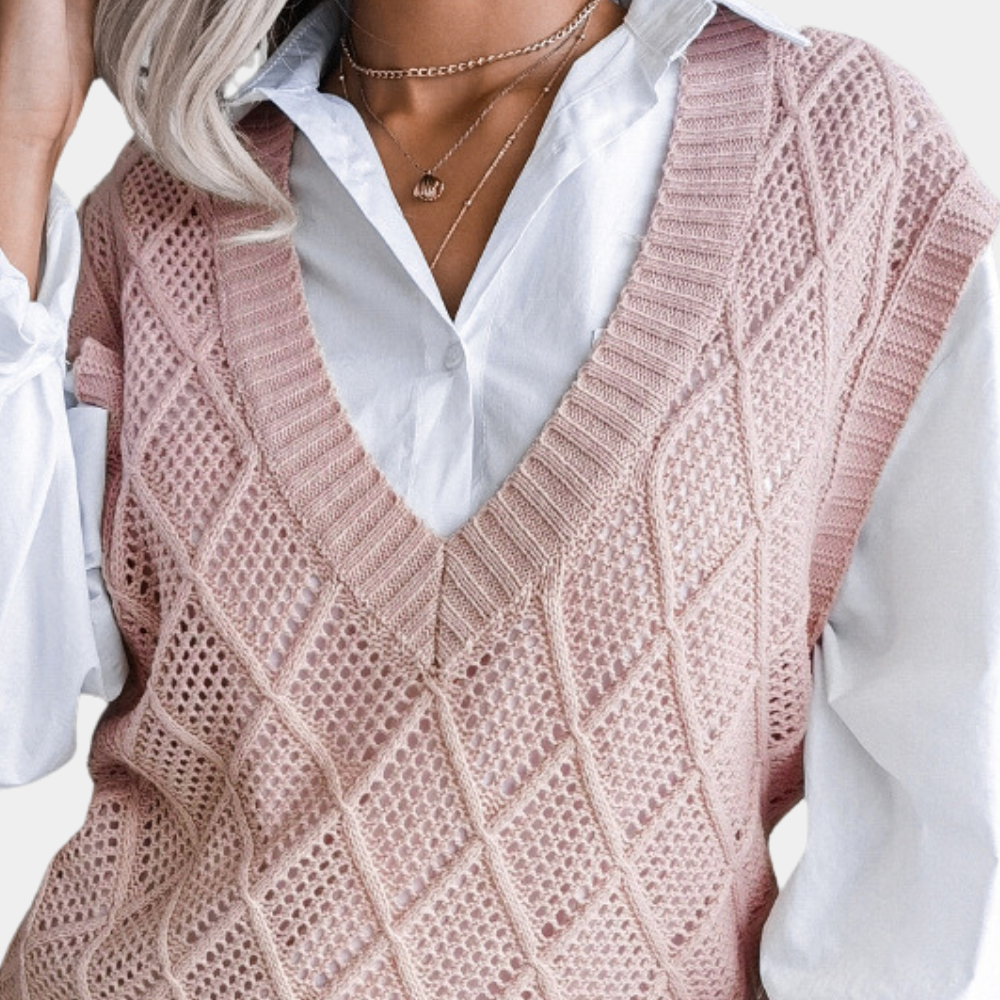 Azra - Elegant Knitted Cardigan for Women