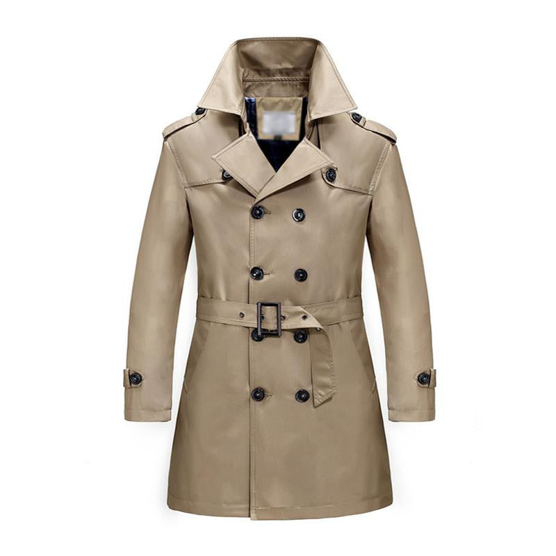 Lucas - Elegant trenchcoat with two fine buttons