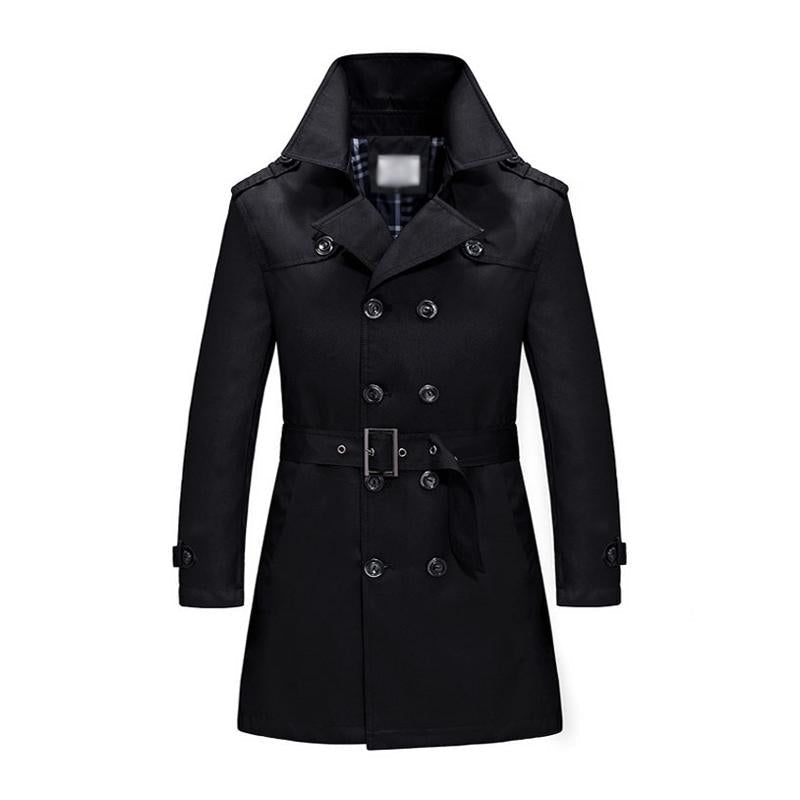 Lucas - Elegant trenchcoat with two fine buttons