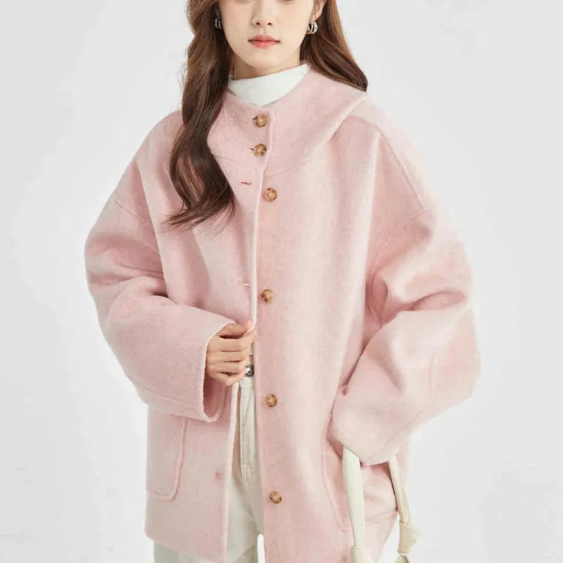 Celéste - Reversible winter coat with hood