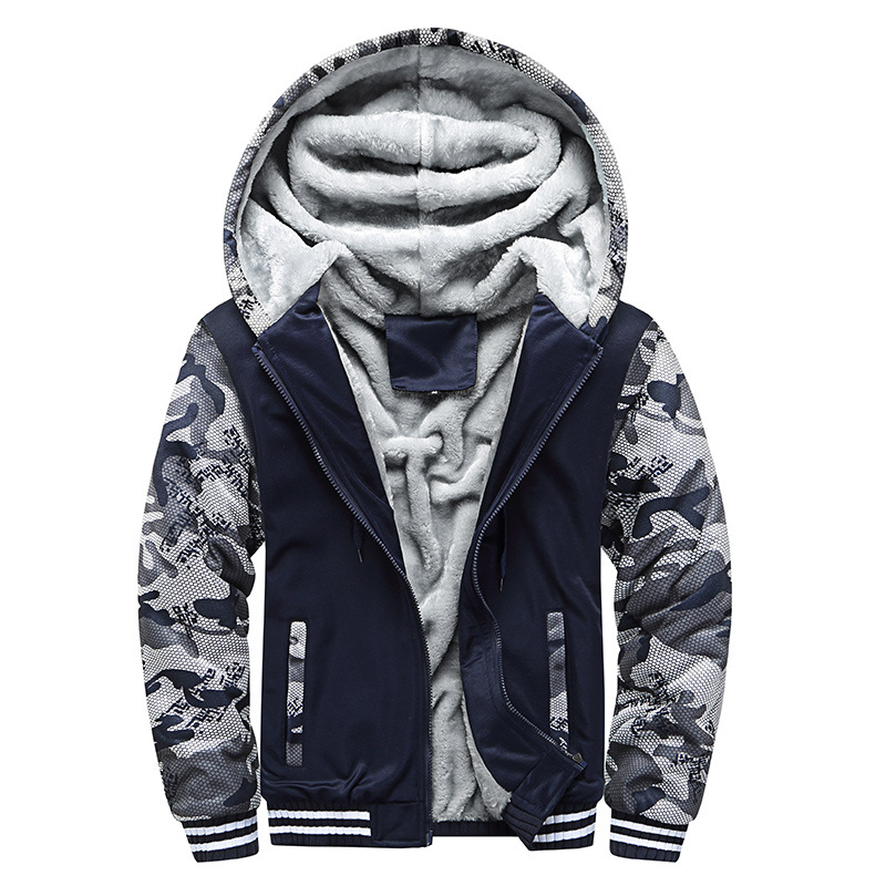 Diether - Fleece jacket with cosy hood