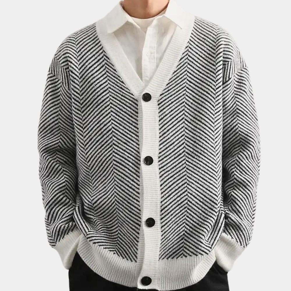 Porter - Elegant Knitted Cardigan for Men