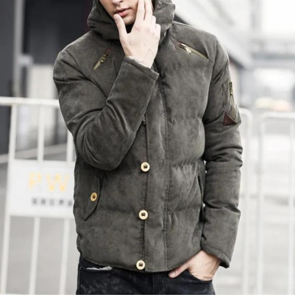 Barron - Comfortable and Trendy Hooded Jacket for Men