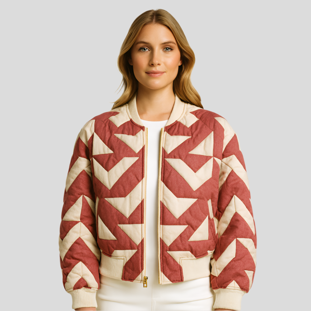 Women’s Jacket with Structured Design