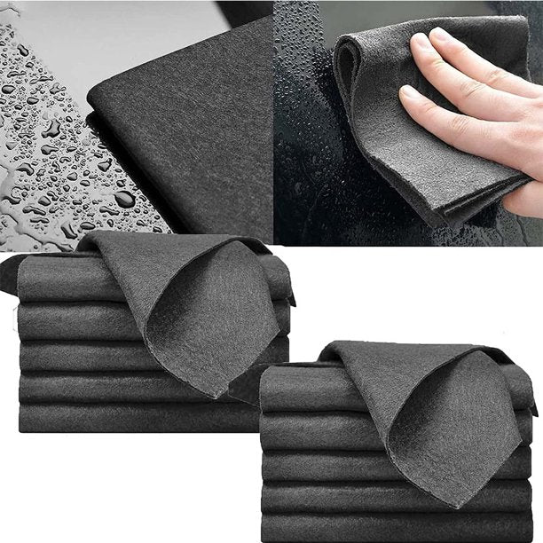 SparkleWipe™ - Premium Microfiber Cleaning Cloth Set (5 Pieces)