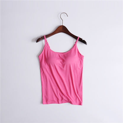 1+1 FREE | TankTopBra™ Comfortable Sports Vest With Chest Padding