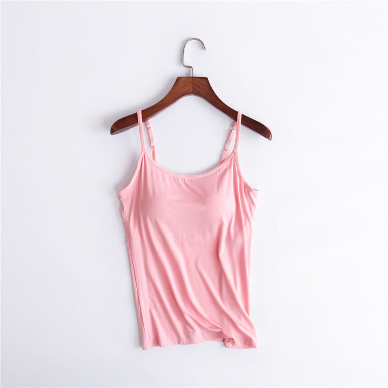 1+1 FREE | TankTopBra™ Comfortable Sports Vest With Chest Padding