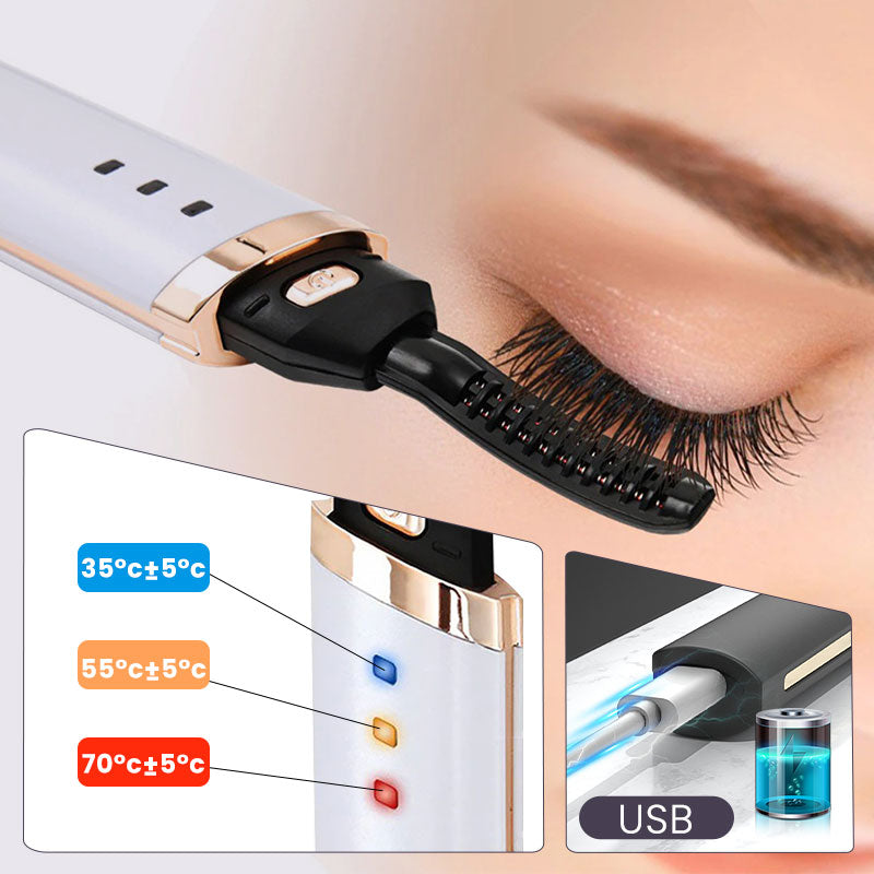 GlamCurl™ - Portable Electric Eyelash Curler