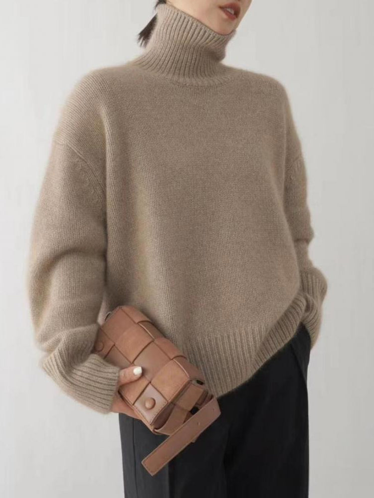 Women’s Classic Turtleneck Pullover Sweater