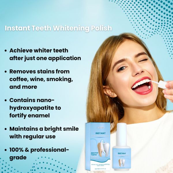 1+1 FREE | Teeth Whitening Polish™ The ultimate solution for a radiant smile!