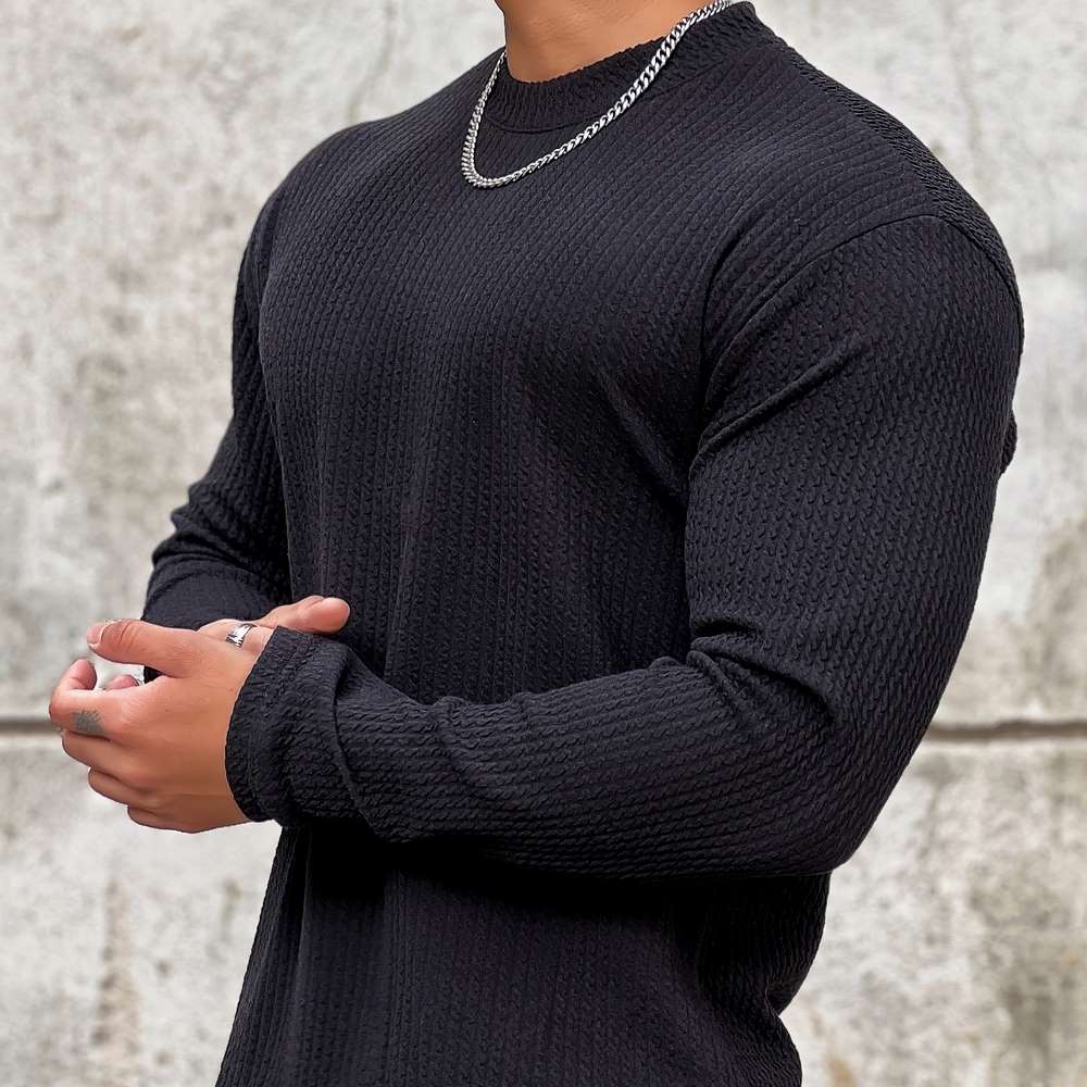 Dyron - Fashionable and Cute Men's Crew Neck Sweater