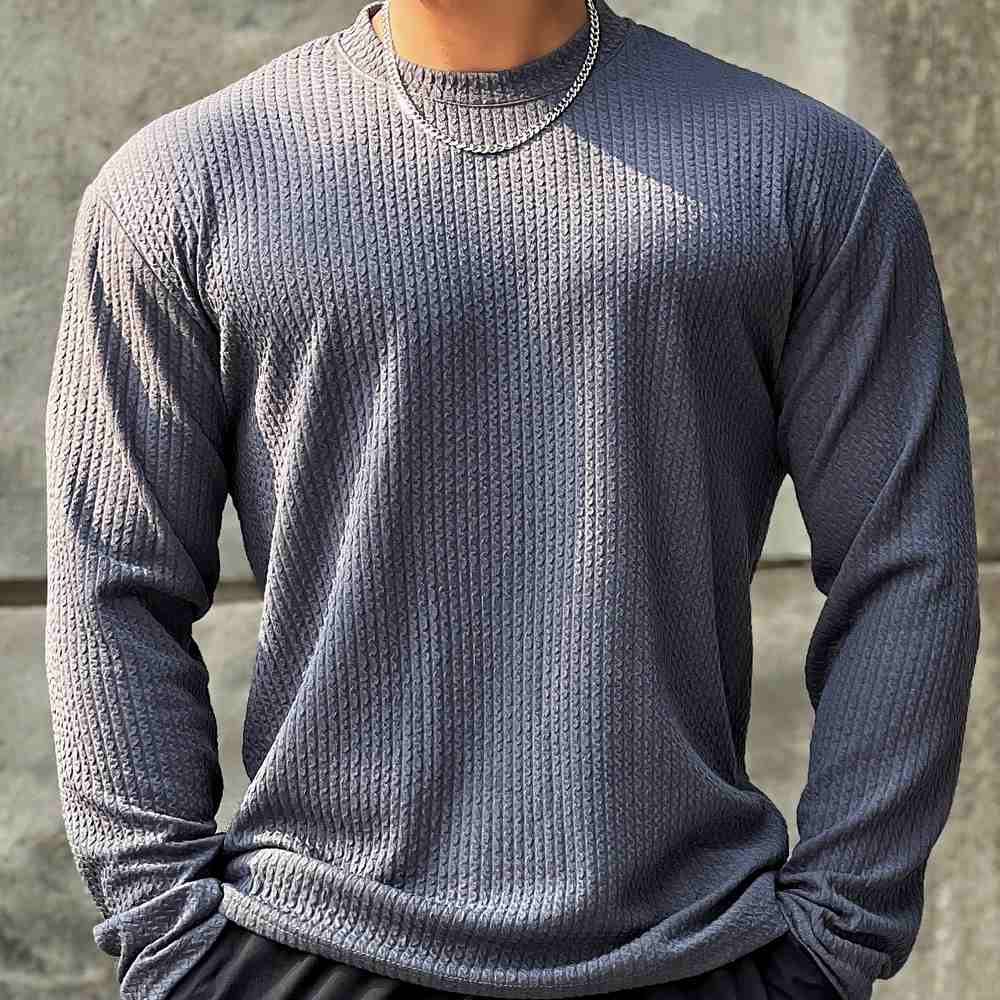 Dyron - Fashionable and Cute Men's Crew Neck Sweater