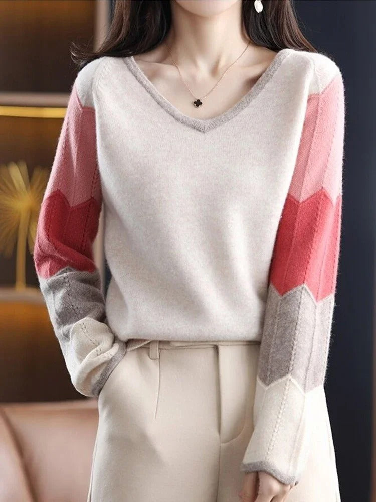 Eloise - Casual embroidered sweater