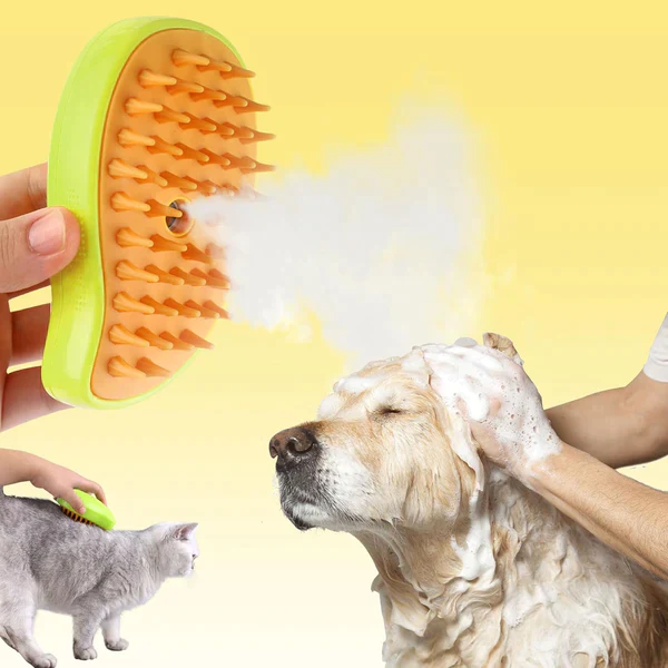 1+1 FREE | PurrfectGroom™ Multi-Purpose Pet Steam Brush