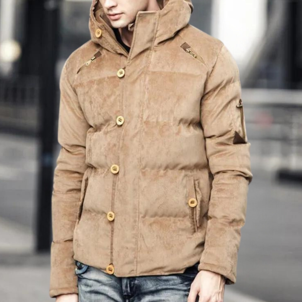 Barron - Comfortable and Trendy Hooded Jacket for Men